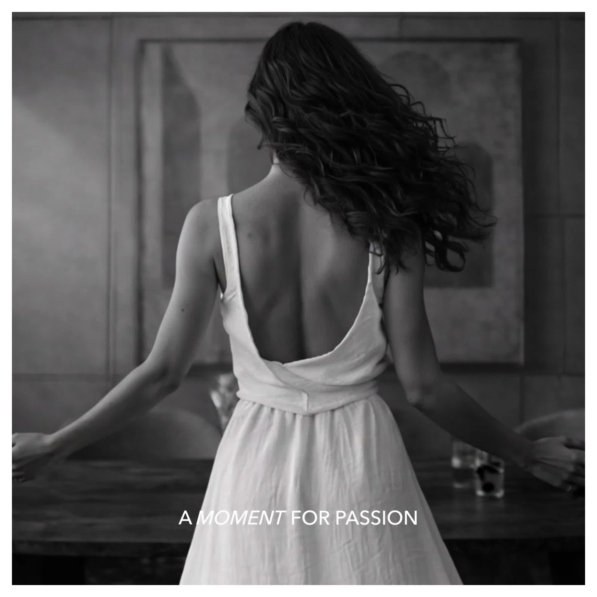Still from A Moment for Passion: dancing in the evening room