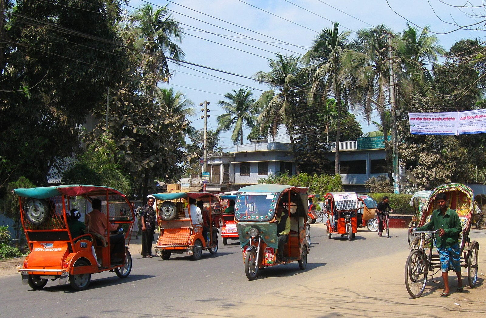 In service, on the road