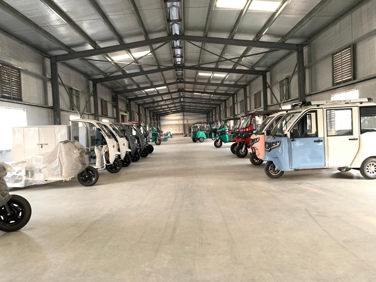 The line at the plant