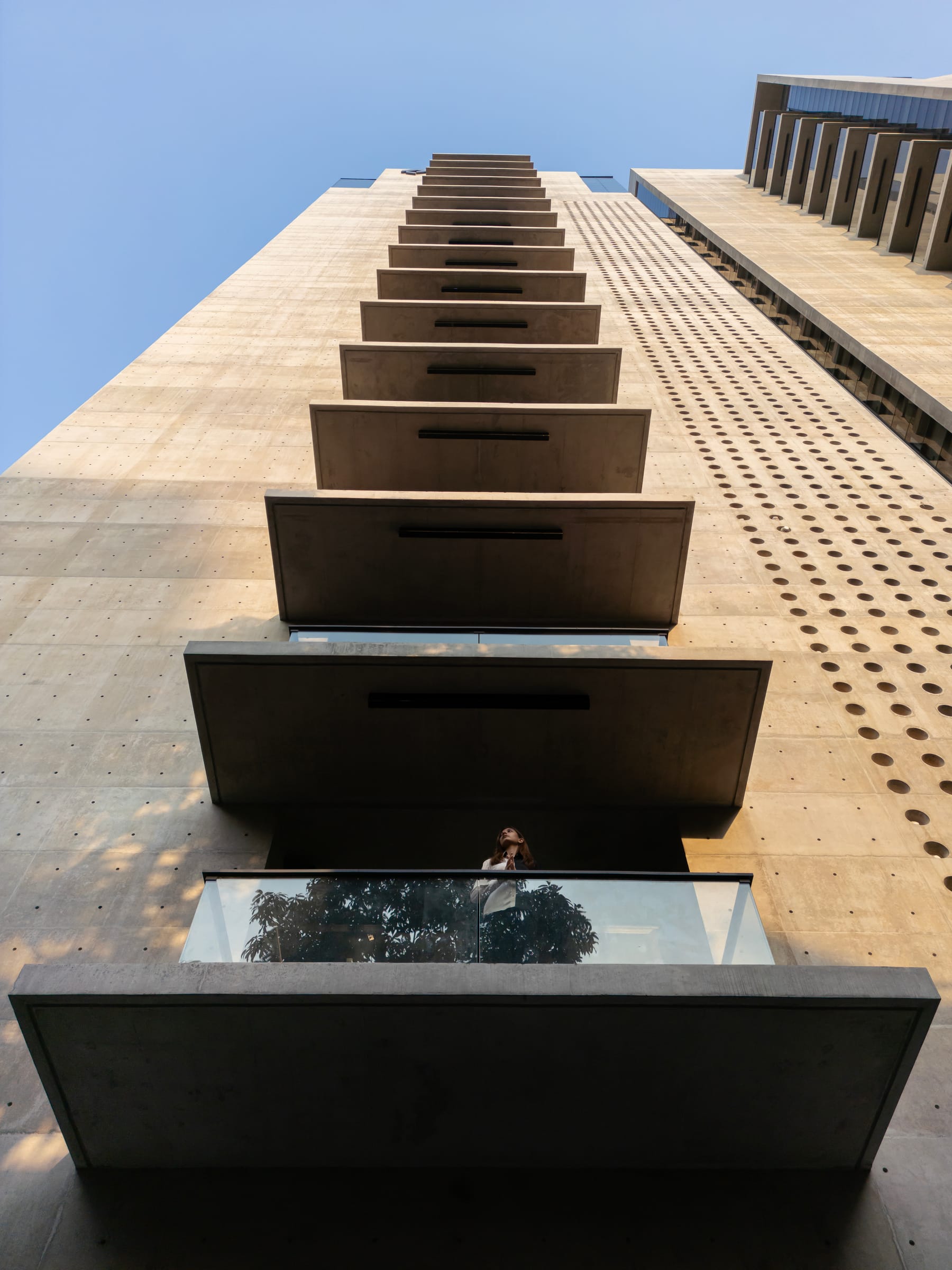 Metropolis 8, the balconies